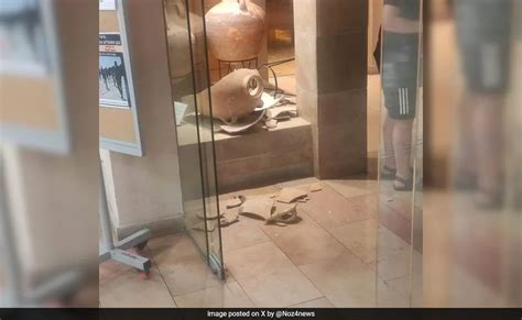 Boy accidentally smashes 3,500.